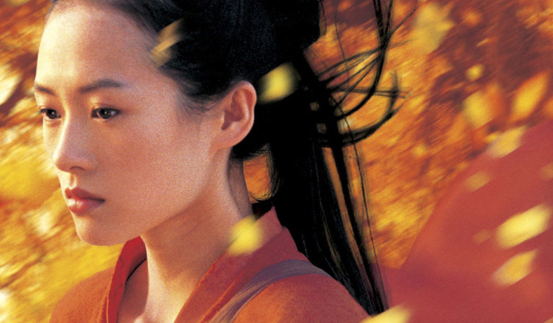 Zhang Ziyi in the incredible Hero.